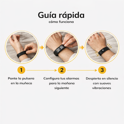 NUMA: Pulsera Despertador con Vibración